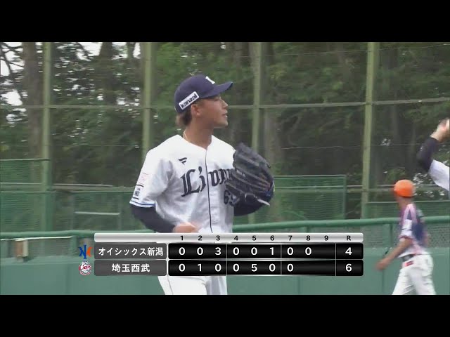 【ファーム】バースデー登板!! ライオンズ・水上由伸 無失点の好リリーフを見せる!! 2024年7月13日 埼玉西武ライオンズ 対 オイシックス新潟アルビレックスBC