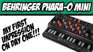 Behringer Phara-O Mini: First Impression Video