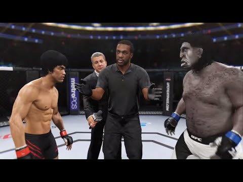 Bruce Lee vs. The Orc (EA Sports UFC 2)