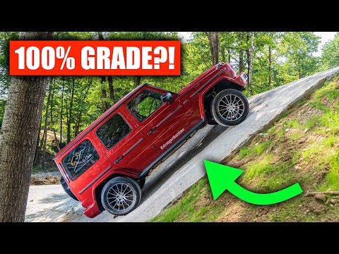 Can A Mercedes G-Wagon Actually Climb A 100% Grade?