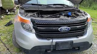 How to Remove Bull Bar Brackets and Front Grille on Ford Police Interceptor Utility (PIU) 2011-2019