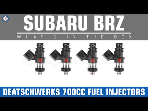 DeatschWerks 700cc Fuel Injectors (BRZ/FR-S) - What's in the Box?