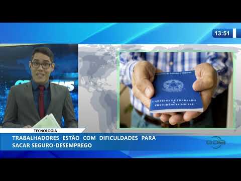 O DIA NEWS 22 01 2020  Trabalhadores estaÌƒo com dificuldades para sacar seguro desemprego