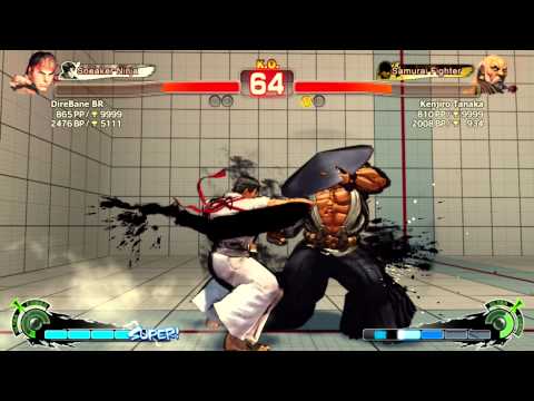 DireBane BR [Ryu] vs Kenjiro [Gouken] - Ranked Match