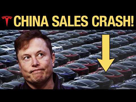 Tesla Sales in China COLLAPSE 45% Year-Over-Year!