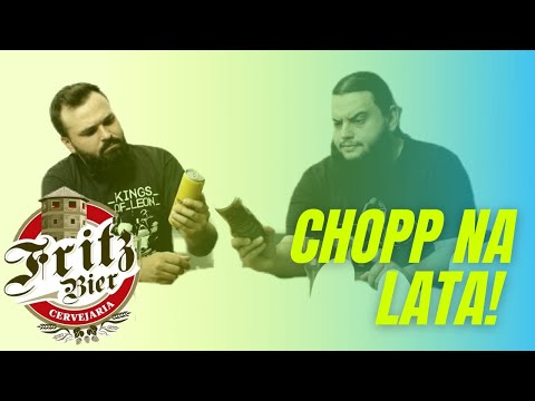 D'GUSTA EM CASA ep.10 Chopp de Latinha? (FRITZ BIER)