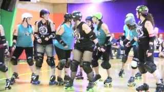 preview picture of video 'roller derby: Huntsville @ Rome'