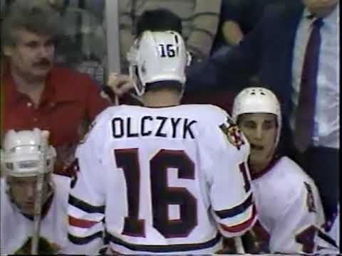 1986 North Stars vs. Chicago Blackhawks 1-5-1986
