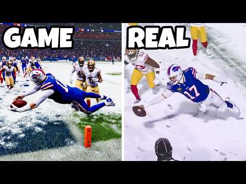 Recreating 1 Iconic Josh Allen TD From Every Year (18-24)