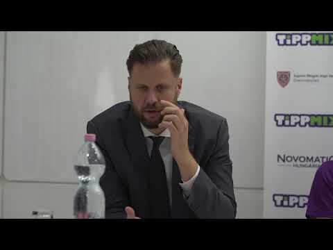 2023. 10. 14. Sopron Basket - E.ON ELTE BEAC, sajtótájékoztató