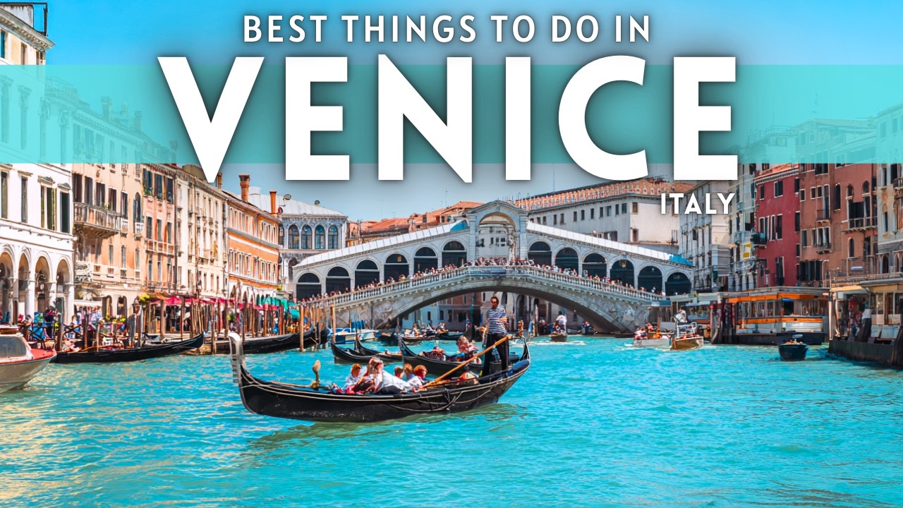 Best Things To Do in Venice Italy 2026 4K