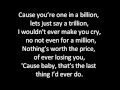 The Last Thing I'd Ever Do (Lyrics) - Rock Mafia ...