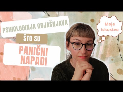 Što su PANIČNI NAPADI i moje iskustvo s njima