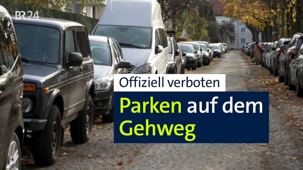 München: Kampf den Gehwegparkern – eine gute Idee? | Abendschau | BR24