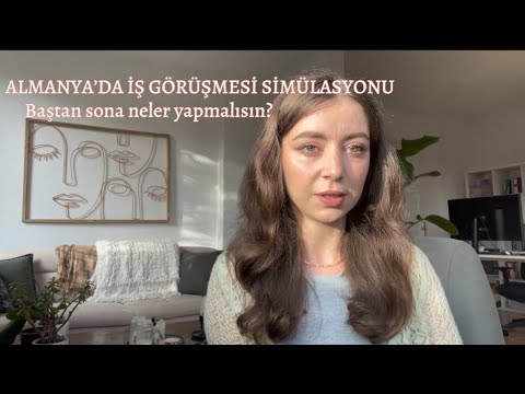 Almanya’da iş görüşmesi simülasyonu | İş görüşmesinde nasıl davranmalısın? #işgörüşmesi #almanya