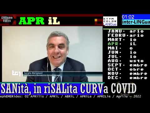 TG1 sera,   02 APRile 2022 - SANità, in riSALita CURVa COVID