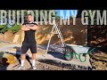Building The Gym | Ep. 1 *FULL HOME GYM BUILD*