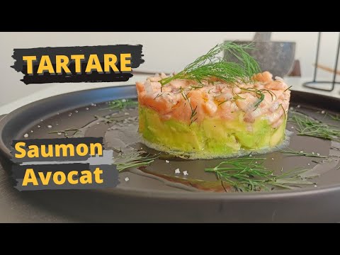 Recette Tartare de saumon à l’avocat et citron vert