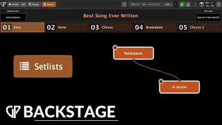 Video thumbnail for Backstage With Gig Performer - How To Use Setlist View by Gig Performer