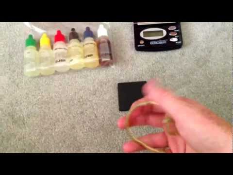 How to use a gold test kit 10k 14k 18k 22k 24k/ HD shown how!