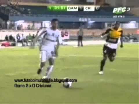 Gama 2x0 Cricíuma - Campeonato Brasileiro da Série B 2008