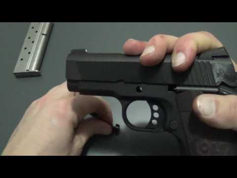 Colt Defender 1911 Disassembly and assembly - Field Strip - Cleaning
