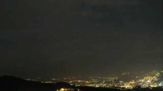 preview picture of video 'san pietro in guarano fulmini e saette - lightning on san pietro'