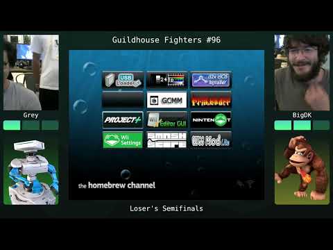 "GuildHouse Fighters #96" - BigDK (DK) v. Grey (ROB) - Losers Semis