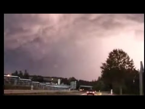 Superzelle - Starkes Unwetter auf der schwäbischen Alb - 24.08.2023