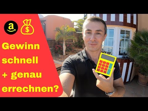 Dieses Amazon FBA Gebührenrechner Tool zeigt den Gewinn schnell und genau!