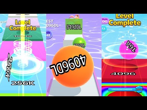 2048 | Ball Run Infinity vs Ball Run 2048 Merge Number vs Ball Run INFINITY MODE #cutiepie22yt 32DR