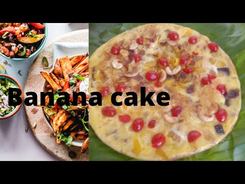 Banana cake|Egg pola|Cake recipe malayalam|Rabizworld ramla