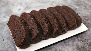 Sugar Free Oil Free Tea Time Chocolate Cake | Eggless & Without Oven | Yummy