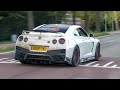 100 Nissan GT R R35 Accelerating LOUD 2000HP GT R Widebody GT R Skyline R34 GT R 1400HP GT R