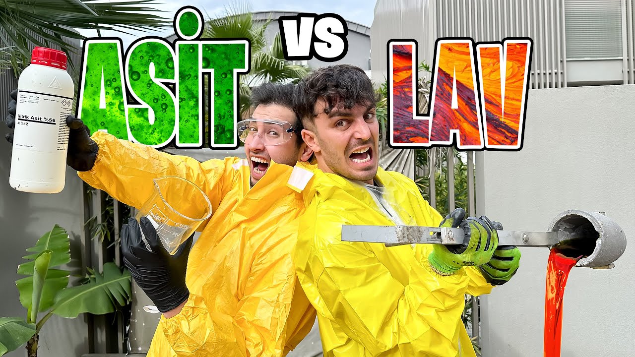 ASİT vs LAV!!! (EFSANE DENEY) @Asitmen