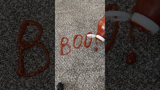 KETCHUP ALL OVER MY NEW CARPET🤯 #satisfyingvideo #cleaning #ketchup