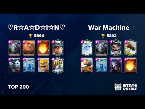 ♡R☆A☆D☆I☆N♡ vs War Machine [TOP 200]