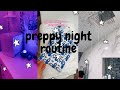 Preppy Night Routine 🤍 / Compilation #2