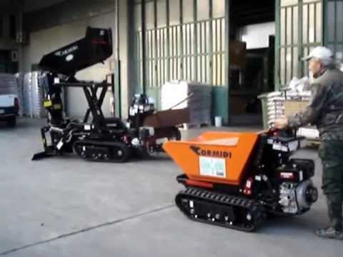 MOTOCARRIOLA CINGOLATA CORMIDI C6.60 SCARICO ALTO Mt 1.67 - NUOVA USATA - da Giordano Cairo