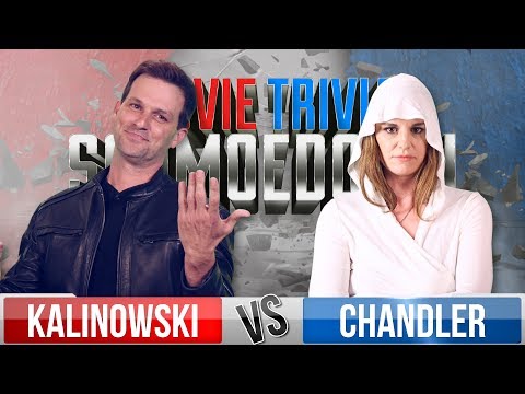 Mike Kalinowski VS Brianne Chandler - Movie Trivia Schmoedown