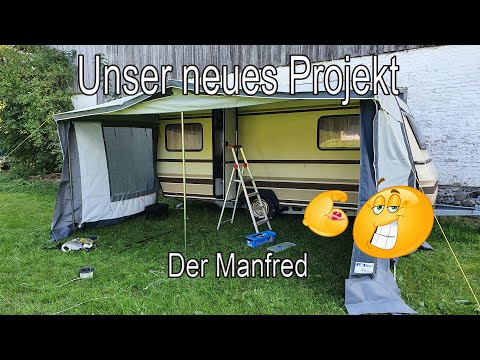 Unser neues Projekt, der Manfred ❤️ Ein 35 Jahre alter Dethleffs Beduin