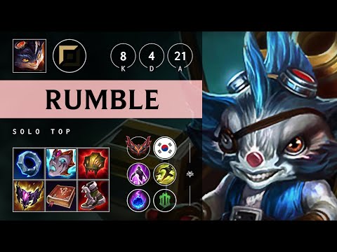Rumble Top vs Jayce - KR Grandmaster Patch 25.15