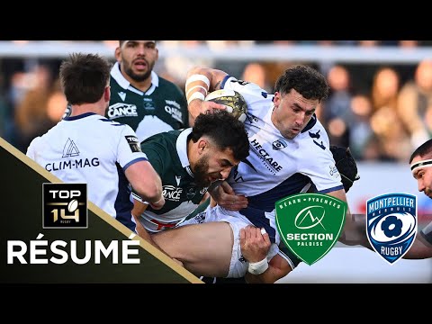 TOP 14 : Résumé partie complète Section Paloise vs Montpellier: J13 - Saison 2025/26