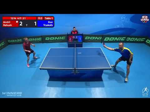 16:00 Andrii Rehush 0-3 Ihor Trydukh West 3 WIN CUP 20.11.2022 | TABLE TENNIS WINCUP