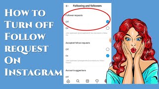 How to turn off follow request on instagram | How to hide follow button on instagram