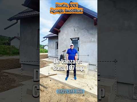 Casă Nouă Modernă de Vânzare –Sărata, Bacău,Confort, Spațiu și Liniste — Video