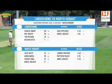 CTPL - Men's 1st Grade - Semi Finals - Lindisfarne v North Hobart