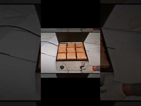 Commercial double sandwich griller