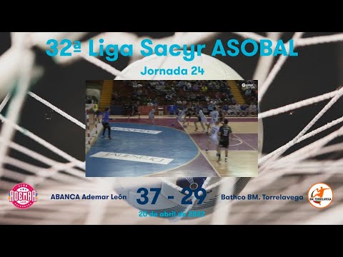 32ª Liga Sacyr ASOBAL J24: ABANCA Ademar León - Bathco BM. Torrelavega 37-29