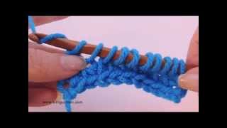 Tunisian Crochet: Simple Stitch (aka Afghan Stitch)